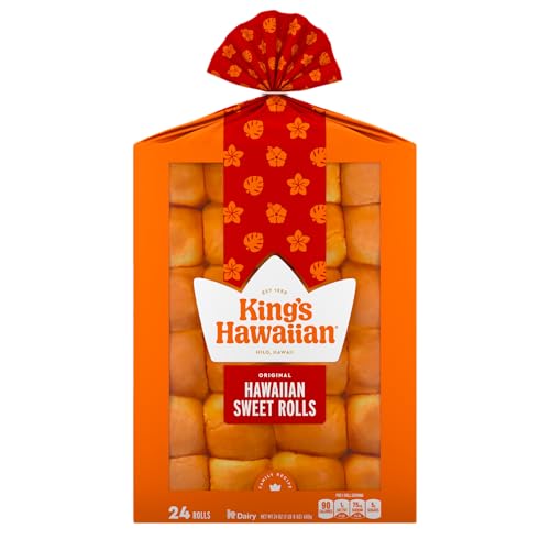 King's Hawaiian Original Hawaiian Sweet Rolls, 24 Count