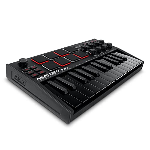 Akai MPK Mini MK3 25-Key USB MIDI Keyboard Controller Black