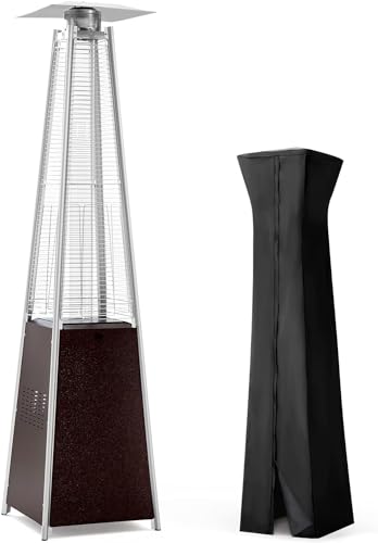 PAMAPIC Patio Heater,42,000 B...pane Outdoor Heater with Cover