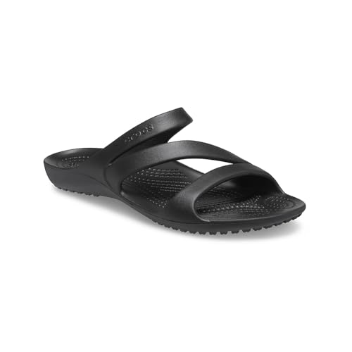 Crocs Women's Kadee II Sandals, Black, 8