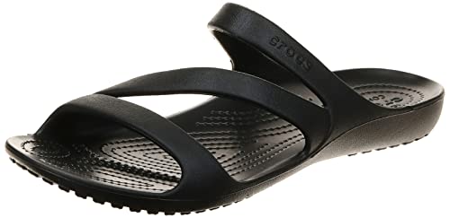 Crocs Women's Kadee II Sandals, Black, 7