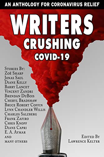 Writers Crushing COVID-19 book cover