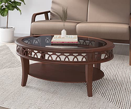 @Home by Nilkamal Pisces Center Table (Brown)