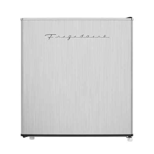 Frigidaire EFR182 1.6 cu ft Stainless Steel Mini Fridge. Perfect for Home or The Office. Platinum Series, 1.8
