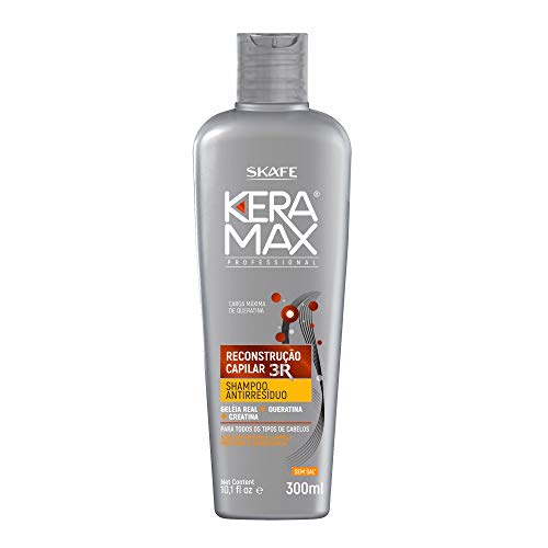 Shampoo Antirresíduo Keramax Reconstrução Skafe