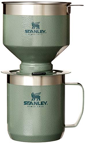 STANLEY Perfect Brew Pour Over Set | 12 oz Camp Mug with Lid Included | Drip Coffee Maker with Reusable Filter | Insulat