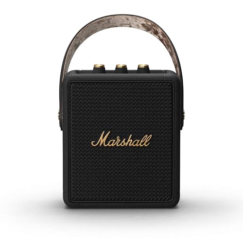 (-12%) Marshall Stockwell II Portable Bluetooth Speaker - Black&Brass