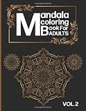 Mandala Coloring Book For Adults Vol2 101 Mandalas To Color For Stress Relief And Relaxation