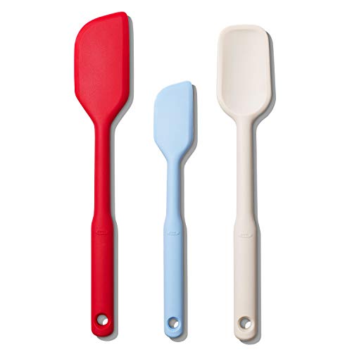 OXO Good Grips 3-Piece Silicone Spatula Set in multicolor