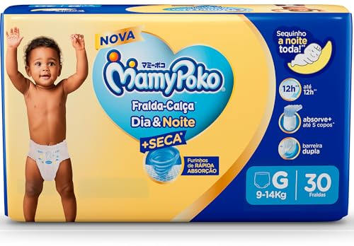 Fralda-Calça MamyPoko G, 30 Unidades | Dia&Noite