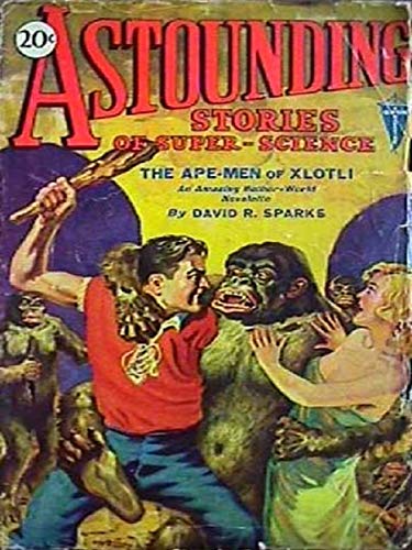 Astounding Stories of Super-Science, December 1930: Volume 12 (By: David R. Sparks,Harry Bates,Sophie Wenzel Ellis) cover