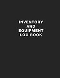 Inventory And Equipment Log Book Inventory Log Book And And Capital Equipment Log Tracker