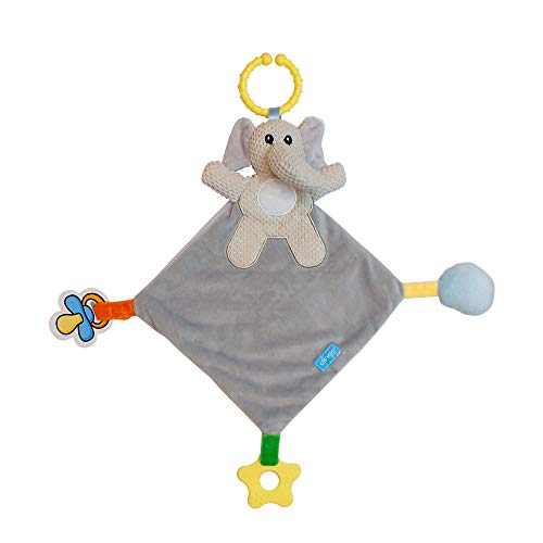 Naninha com Mordedor Clingo, Elefante Cinza