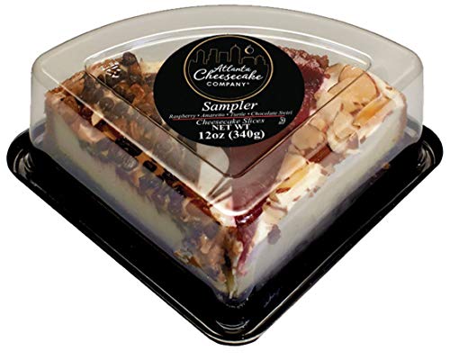 Atlanta Cheesecake Supreme Sampler Quarter Cheesecake, 12 Oz