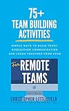 75team Building Activities For Remote Teams Simple Ways To Build Trust Strengthen Communications And Laugh Together From Afar
