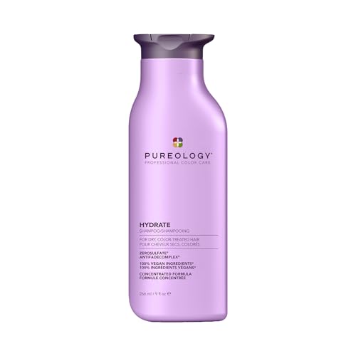 Pureology Hydrate Shampoo – Moisturizes & Nourishes Dry Hair, 9 fl oz