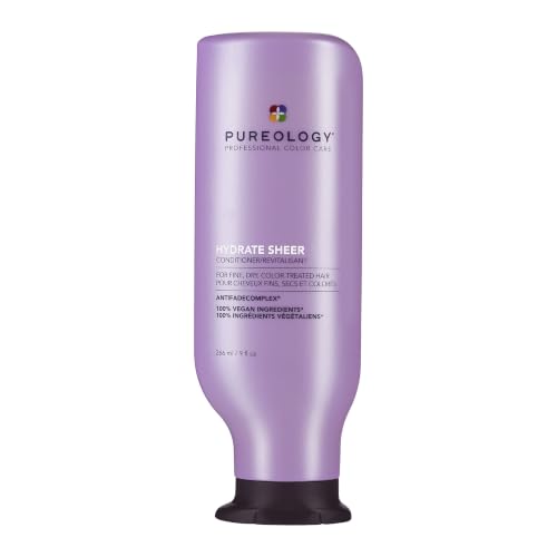 Pureology Hydrate Sheer Conditioner – For Dry, Fine Hair, 9 fl oz