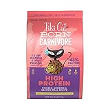 Tiki Cat Born Carnivore High Protein Dry Cat Food, Chicken, Herring & Salmon Meal, 2.8 lbs. Bag