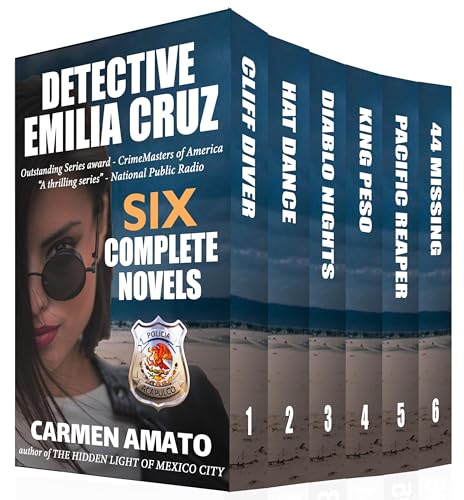 Detective Emilia Cruz Mystery Series Box Set Books 1-6: Complete Novels Plus Exclusive Extras