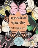 Inspirational Butterflies Adult Coloring Book 50 Coloring Pages Inspirational Adult Coloring Books