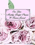 One Year Monthly Budget Planner Finance Journal Volume 1 Undated Budgeting Workbookplannerexpense Trackerbill Organizernotebook