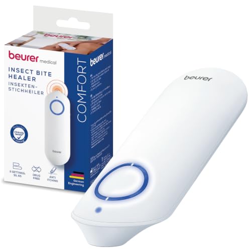 (-36%) Beurer BiteX Original Insektenstichheiler BR 60, Mückenstich Hitzestift zur Behandlung von Insektenstichen- und bissen, elektrischer Stichheiler, Urlaubs-Gadget, lindert Juckreiz, 9,8 x 3,5 x 1,9 cm