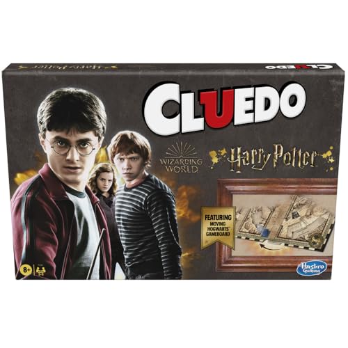 Hasbro Gaming Clue: Wizarding World Harry Potter Edition Board Game | Family Games for Kids, Teens, and Adults | Mystery Games | Ages 8 and Up | 3 to 5 Players