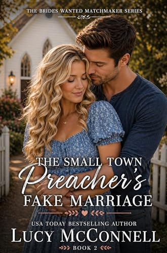 The Small Town Preacher's Fake Marriage book cover