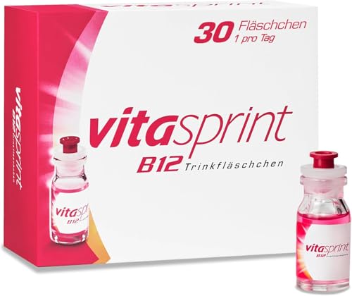 (-33%) Vitasprint B12 Trinkfläschchen, 30 St. mit Vitamin B12 für mehr Energie