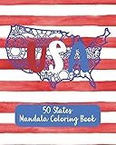Usa 50 States Mandala Coloring Book Unique Floral Mandala Patterns On All 50 States Inspirational Coloring Books For Adults