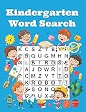 Kindergarten Word Search Full Color Word Search Puzzle Book For Kids Ages 456 Extra Large Print Word Find Workbook For Beginner Reading Great Gift Idea To Make Your Child Happy