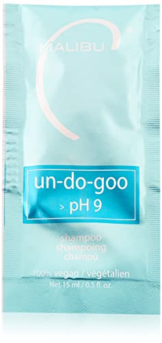 Malibu C. Un-Do-Goo Shampoo (1 Packet) - Clarifying Shampoo to Remove Product Build Up + Resins from Hair - Shine Restoring, Moisturizing Cleansing