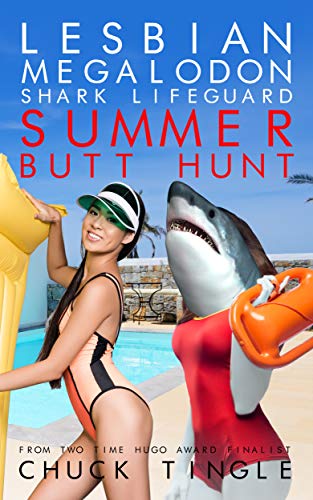 Lesbian Megalodon Shark Lifeguard Summer Butt Hunt cover
