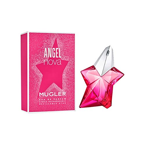 Mugler Angel Nova - Eau de Parfum - Women's Perfume - Floral & Fruity - With Bergamot, Rose, and Cedarwood - Long Lasting Fragrance - 1.0 Fl Oz