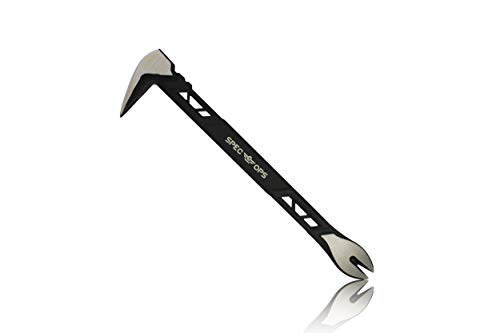 Spec Ops Tools 11" Nail Puller Cats Paw Pry Bar, High-Carbon Steel, 3% Donated to Veterans,