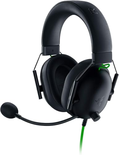 Razer BlackShark V2 X - Multi-Platform Wired E-sports Headset (Triforce 50 mm Drivers, Advanced Passive Noise Cancellation, 7.1 Surround Sound, Hyperclear Cardioid Mic) Black