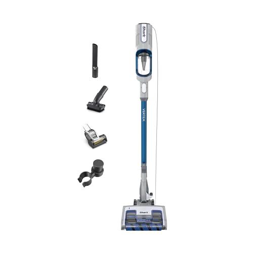 Shark Corded Stick Vacuum Cleaner | Vertex Ultralight | Removable Handheld Vacuum | Pet Hair Vacuum for Carpet and Hard Floor | Powerful Suction | No Hair Wrap | 3 Attachments Included | HZ2002