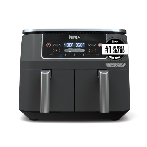 Ninja Foodi Air Fryer, 8 Qt DualZone, 6-in-1