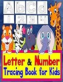 Letter Tracing Books For Kids Ages 35 Tracing Letters And Numbers For Preschool Large Print