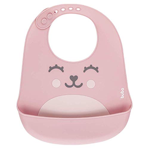 Buba Babador De Silicone - Pega Migalhas Gumy - Rosa