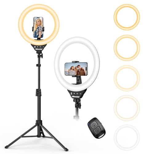 UBeesize 10" Selfie Ring Light Novices will appreciate