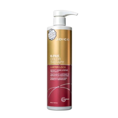 Joico K-PAK Color Therapy Luster Lock Instant Shine & Repair Treatment | For Color-Treated Hair | Boost Color Vibrancy | Repair Breakage | With Keratin & Argan Oil | 16.9 Fl Oz