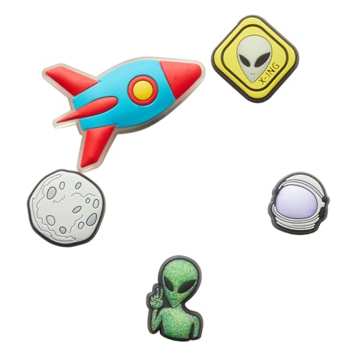 Crocs Jibbitz Charms 5-Packs | Jibbitz for Crocs, Outer Space, Small
