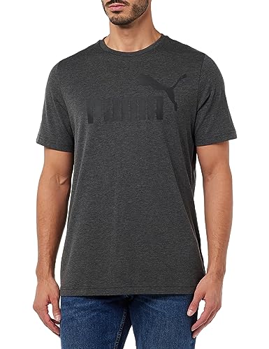 (-35%) Puma Herren ESS Tee T-Shirt, Dark Gray Heather, L