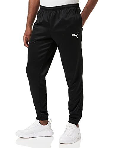 (-44%) PUMA Unisex Teamrise Poly Træningsbukser Jogginghose, Puma Black-puma White, M EU