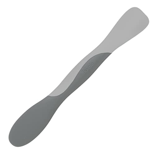 Tovolo Scoop & Spread Tool – Dual-Ended Silicone & Nylon Kitchen Utensil for Spreading, Scraping, Scooping, Slicing – BPA-Free, Heat-Resistant, Dishwasher Safe