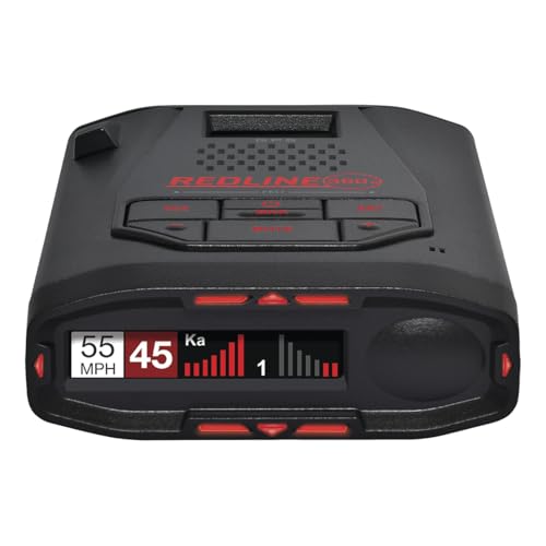 Escort Redline 360c Plug and Play Radar Detector - Extreme Range, Rapid Response Times, Full Stealth, 360 Degree Awarene