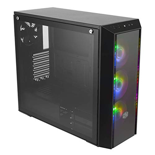 Cooler Master MasterBox Pro 5 ARGB Mid-Tower PC Case Fans ARGB fans really add to