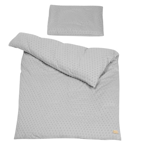 (-14%) roba Kinderbettwäsche Lil Planet 100 x 135 cm – 2-teiliges Bettwäsche-Set mit Bio-Baumwolle – GOTS & Oeko-TEX Standard 100 – Silbergrau