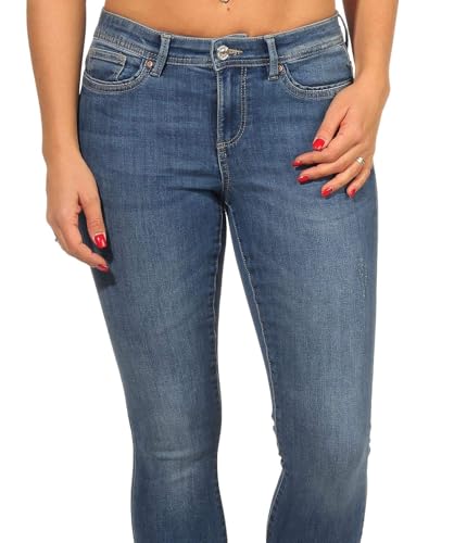 (-31%) ONLY Damen Onlwauw Life Mid Skinny Bj114-3 Noos Hose, Medium Blue, L / 30L EU